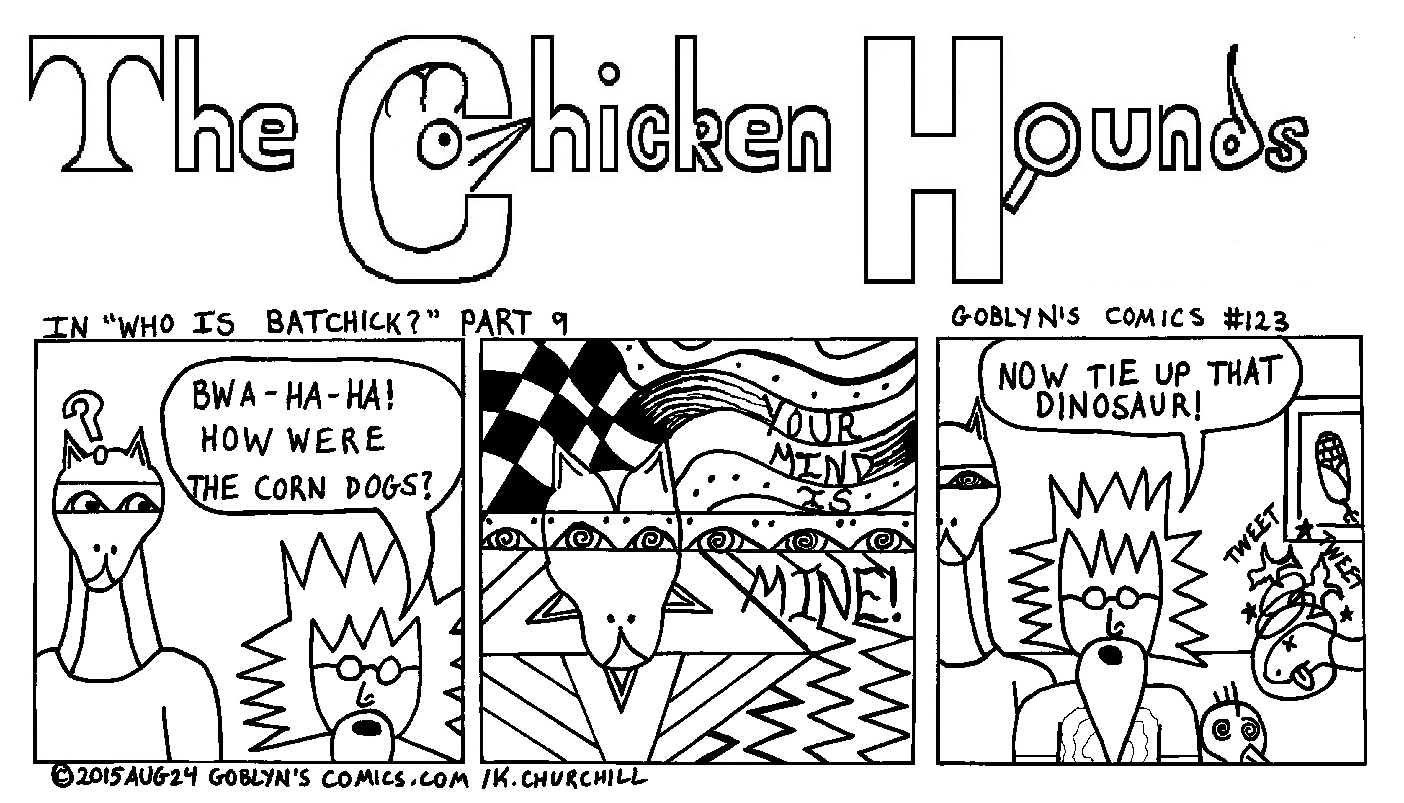 Chicken Hounds in "Who is BatChick?" part 9