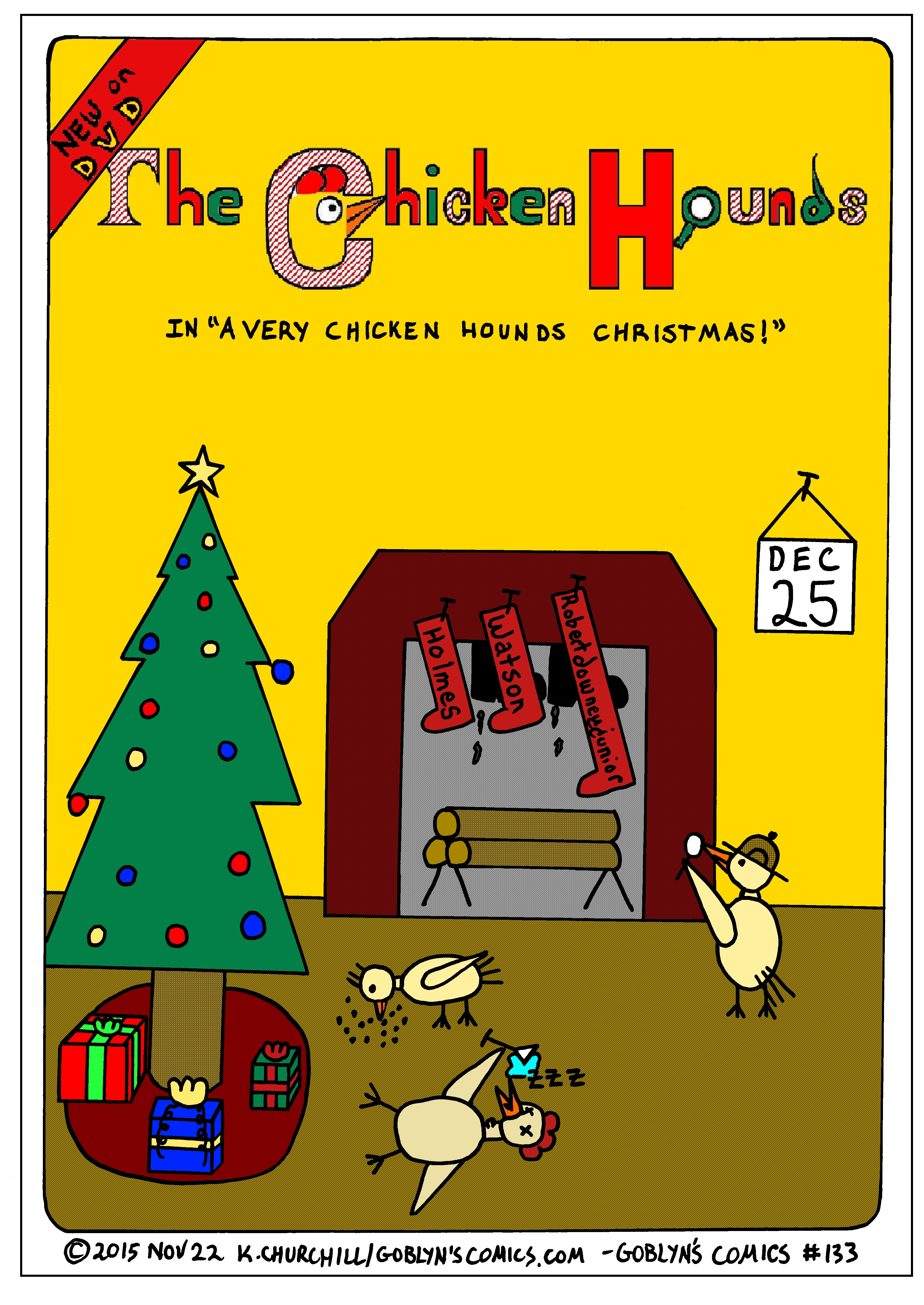 Chicken Hounds Christmas